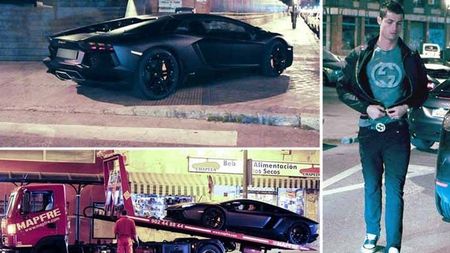 Credeai că lui nu i se poate întâmpla?** Mașina de 350.000 de euro l-a lăsat pieton pe Ronaldo