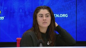 Bianca Andreescu, enervată de o întrebare a unui reporter: „Și Simona Halep a făcut la fel!"