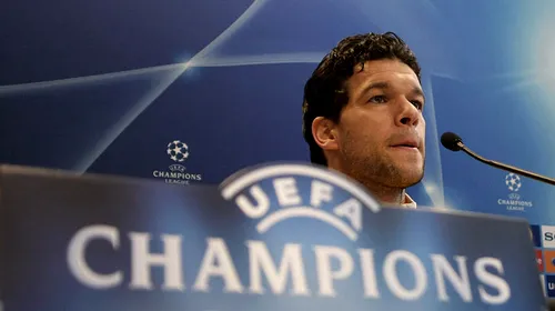 Ballack: „Chelsea – City NU este o răfuiala între miliardari!”