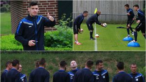 FOTO | S-a răzgândit Anton? Un stelist îl pregătește în cantonamentul Pandurilor din Olanda | VIDEO 