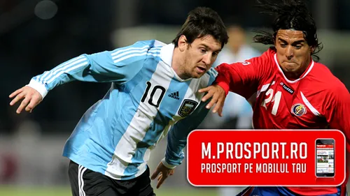 VIDEO Noi ni-l dorim, pentru chilieni a făcut spectacol!** Messi a dat DOUĂ‚ super goluri într-un meci caritabil