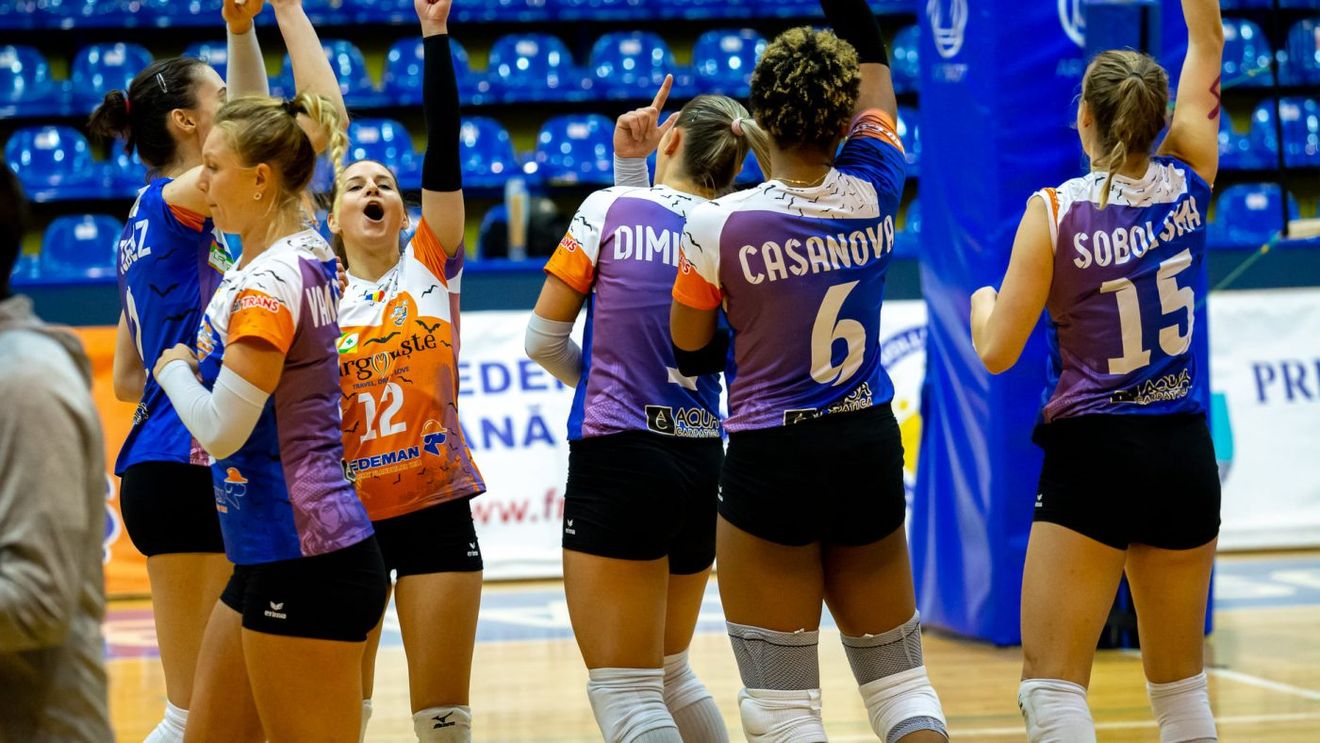 CSM Târgoviște, liderul clasamentului A1 la volei feminin. Toate rezultatele turneului 1 din retur desfășurat în weekend