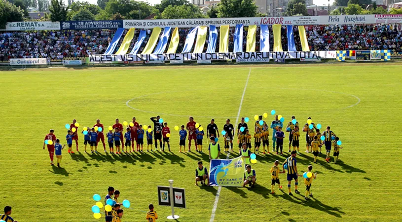 S-au făcut primii pași pentru modernizarea stadionului din Călărași. 