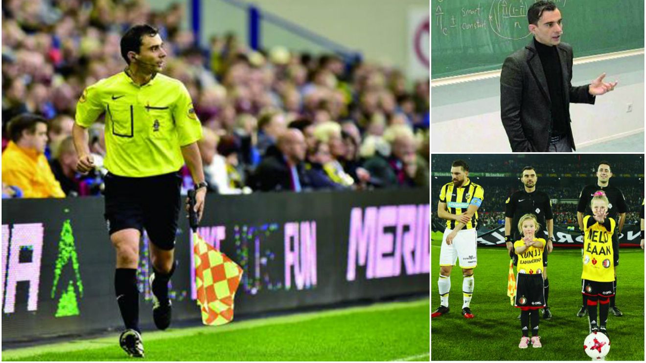 SPECIAL | Românul cu o carieră de succes în Olanda. E arbitru și profesor de matematică. A început din Liga a 7-a și a ajuns până în Eredivisie. "La început primeam 25 de euro pentru fiecare meci"