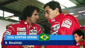 Ziua Ayrton Senna, Episodul 8. Zece ani de magie cu pilotul brazilian. Rivalul numărul unu a fost francez