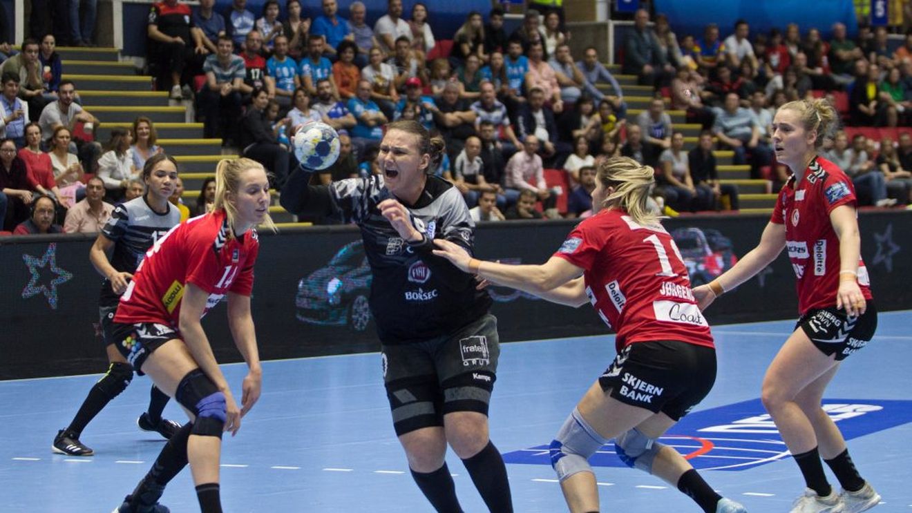 CSM București, de nerecunoscut în returul cu Esbjerg! „Tigroaicele” au fost învinse în „Polivalentă” și vor avea o viață mult mai complicată și în Liga Campionilor