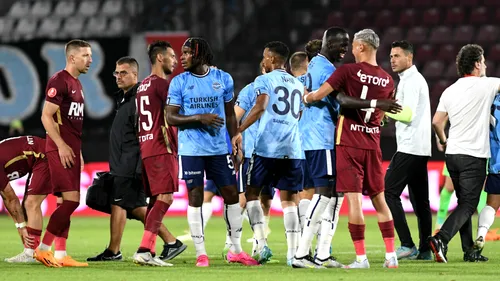 Iureș la vestiare după CFR Cluj - Adana 1-1! Atac frontal: „Au tăbărât pe arbitru!”