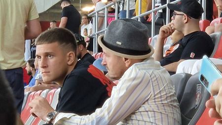 Apariție șocantă în tribunele stadionului Steaua la meciul FCSB - CFR Cluj! Puțini l-au recunoscut din cauza look-ului său | FOTO