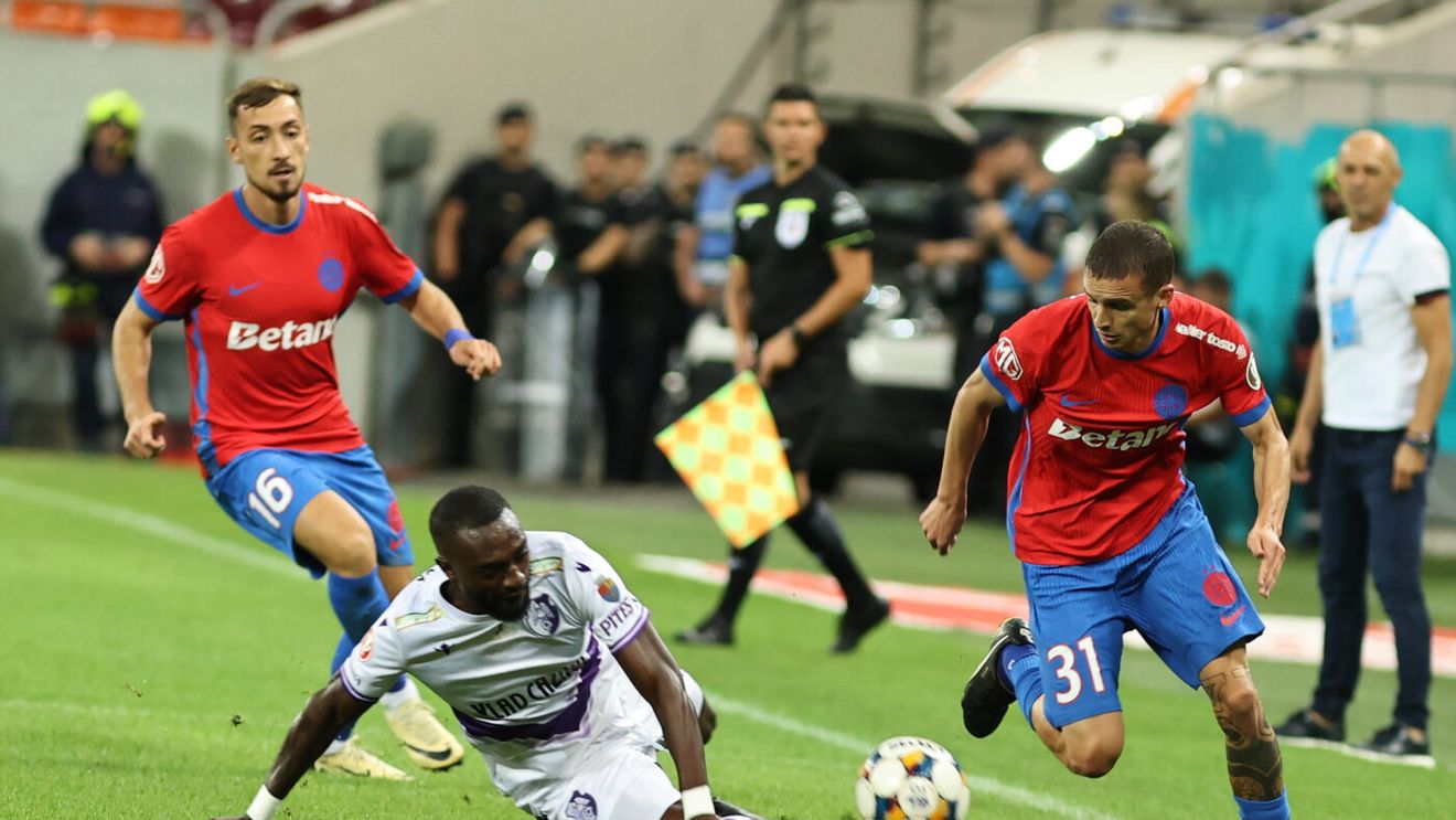 FCSB - FC Argeș 0-2, în etapa cu numărul 7 din Superliga. Campioana României, în continuare în criză! Argeșul lui Bogdan Andone, victorie uriașă pe Arena Națională!