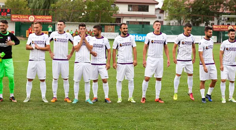 Interimarii Argeșului au lucrat la psihicul jucătorilor înaintea meciului cu Afumați.** 