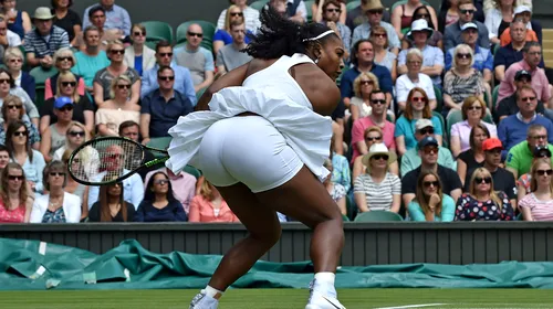 FOTO | Echipamentul Nike care „arată prea mult” i-a pus probleme și Serenei Williams. Cum a fost surprinsă în primul meci de la Wimbledon
