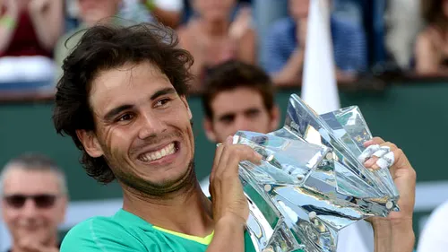 Revenire de senzație a lui Nadal!** Spaniolul a câștigat finala turneului de la Indian Wells