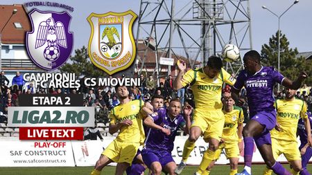 Derby-ul Argeșului s-a încheiat spectaculos, așa cum a început! CS Mioveni câștigă în Trivale cu Campionii FC Argeș și intră în cursa pentru locul 2 direct promovabil