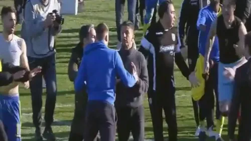 Scandal monstru după înfrângerea dramatică a lui PAOK! Răzvan Lucescu și directorul general al clubului au sărit la bătaie cu jucătorii lui Asteras Tripolis. VIDEO | Ce s-a întâmplat imediat după finalul meciului