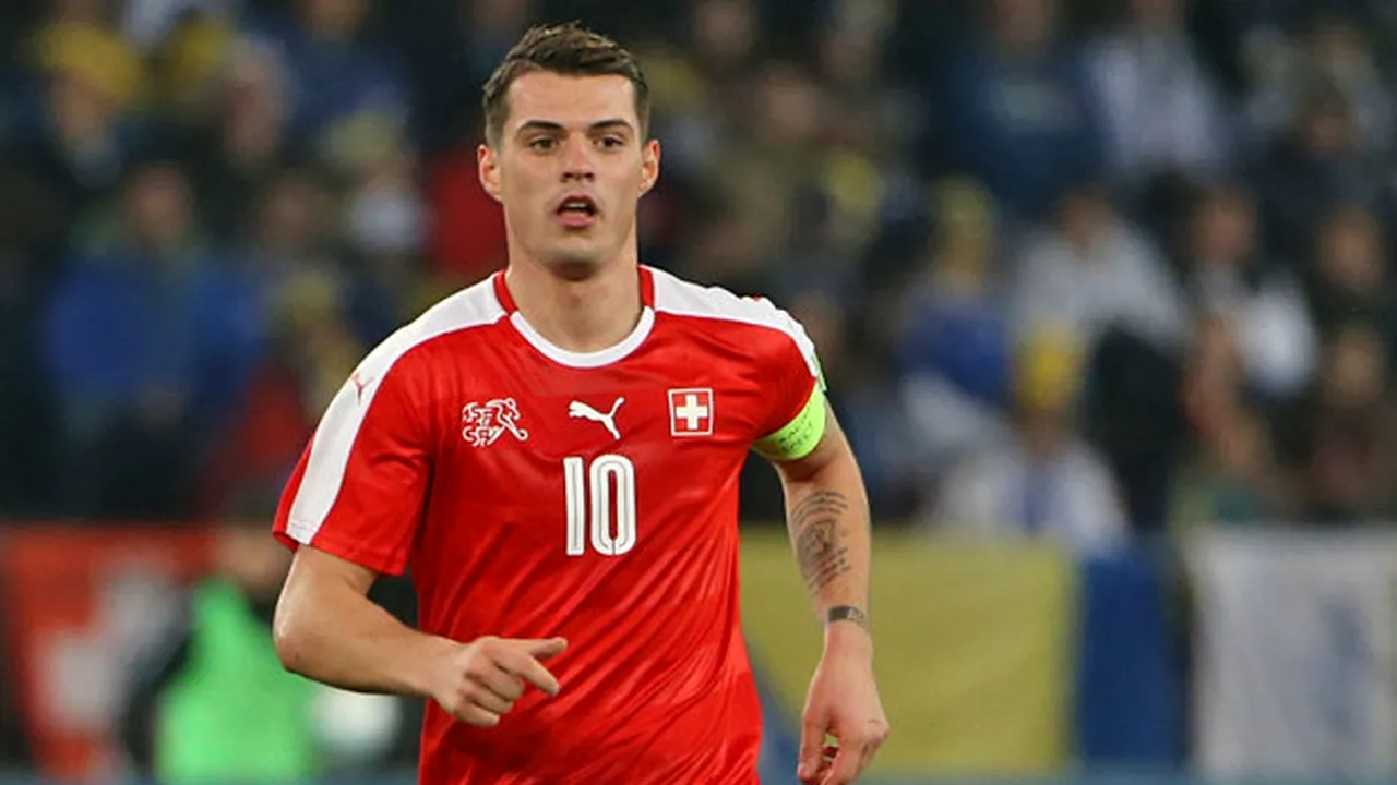 Elvețianul Granit Xhaka schimbă tabăra? Fotbalistul lui Arsenal a fost surprins în timp ce se antrena în Kosovo, țara de origine a părinților