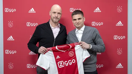 Răzvan Marin la Ajax. Primul discurs al mijlocașului român: 