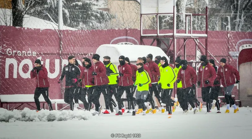 Rapid se pregătește să mai renunțe la cel puțin doi jucători. Pe unul l-a dat accidentat, dar negociză rezilierea pe cale amiabilă