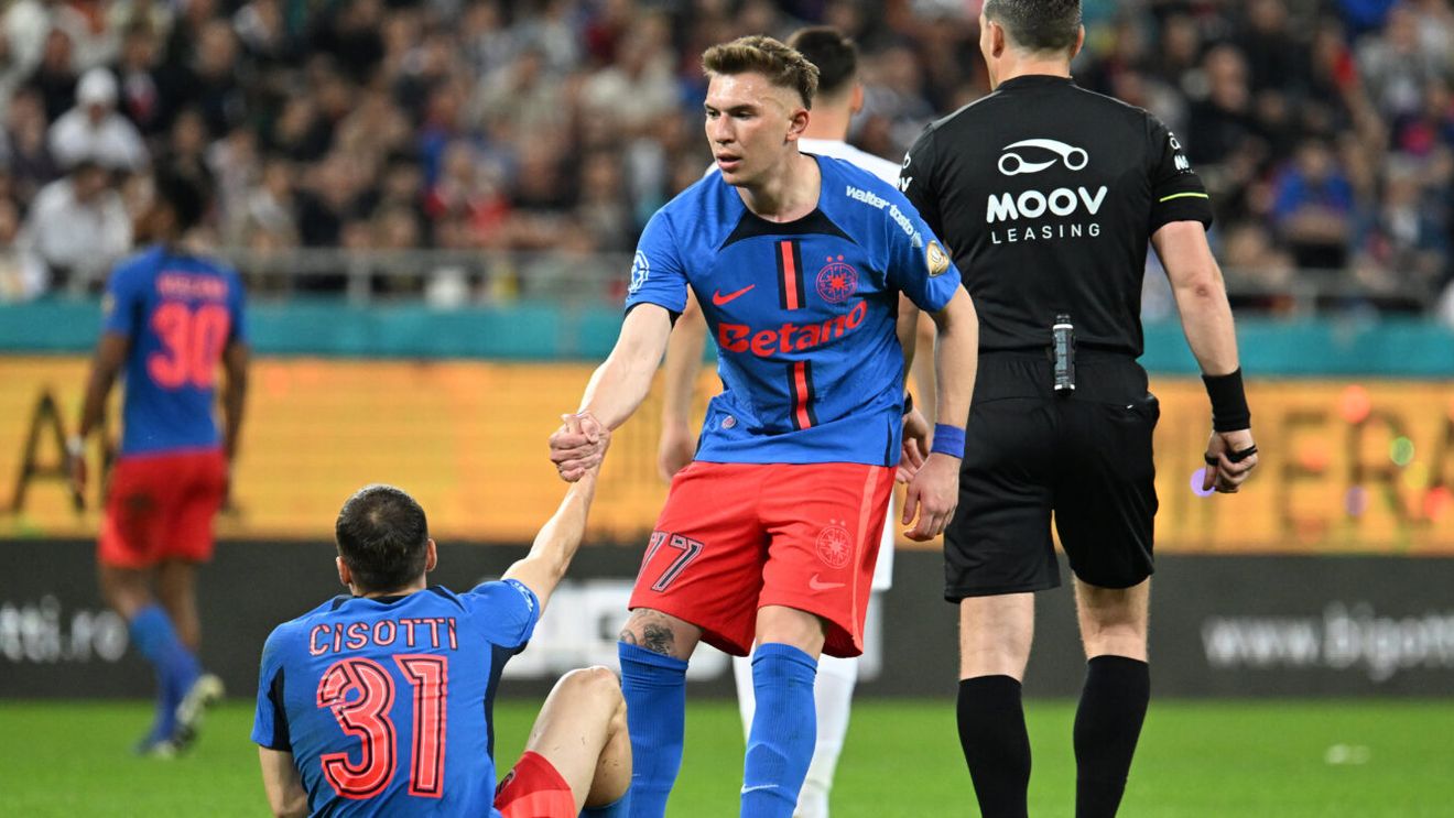 Andrei Gheorghiță a fost pus la zid de Gigi Becali, după ce a fost fantomă cu CFR Cluj. Cum arată, însă, glezna fotbalistului FCSB