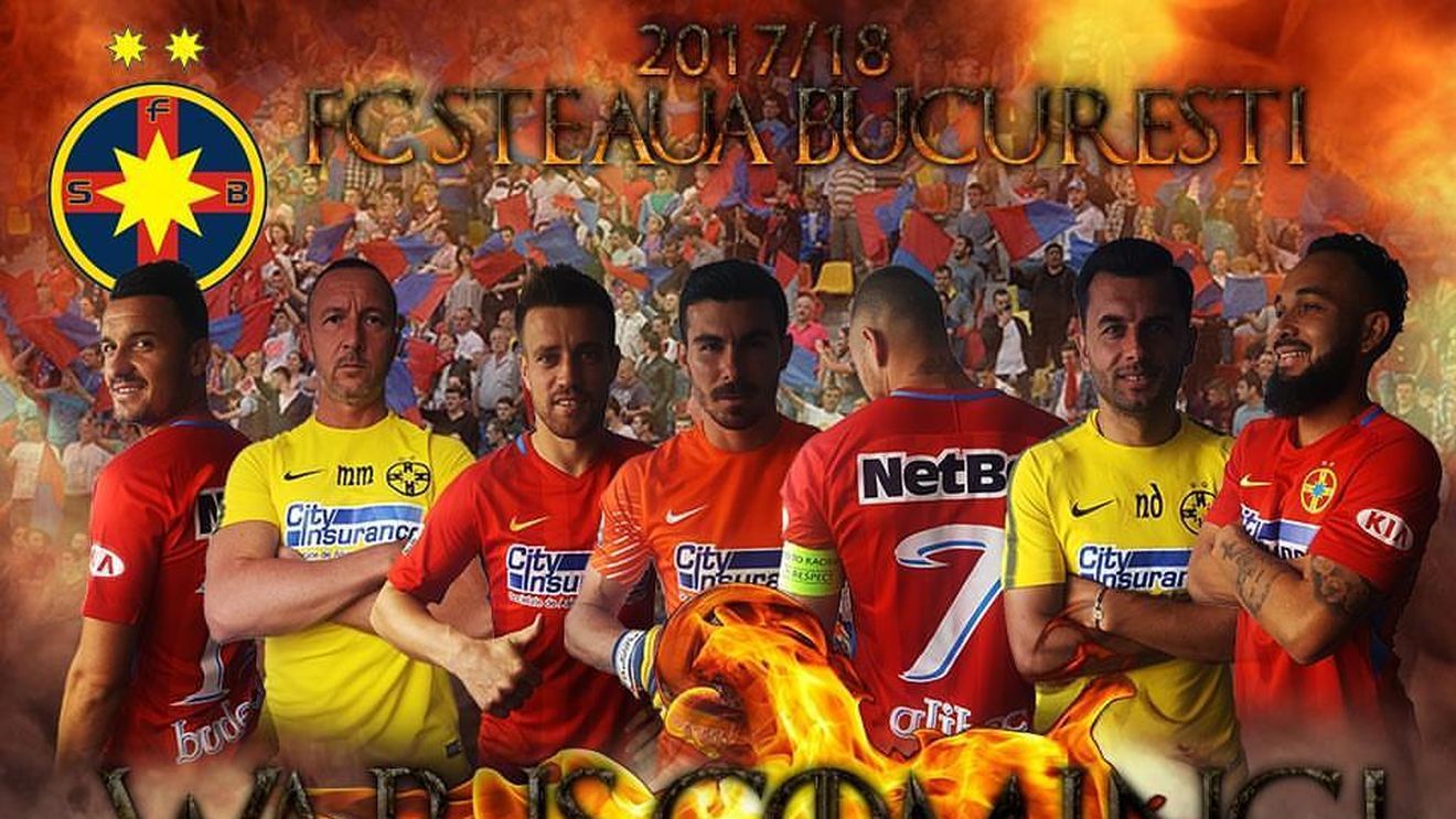 FCSB, o combinație între Game of Thrones și Gigi Becali! Elevii lui Dică au avut un mesaj special înainte de prima etapă | FOTO