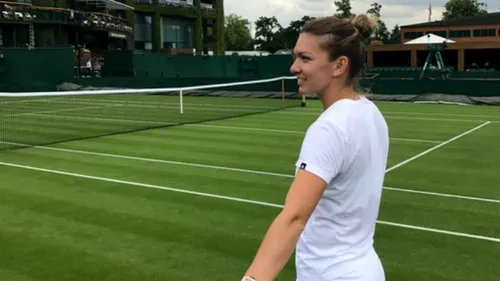 FOTO | Simona Halep joacă la Wimbledon cu un accesoriu de 30.000 de euro! Cadoul surpriză primit înaintea turneului