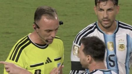 A rupt tăcerea arbitrul la care Messi a țipat: „Vorbește-mi frumos! Nu mă înjosi”