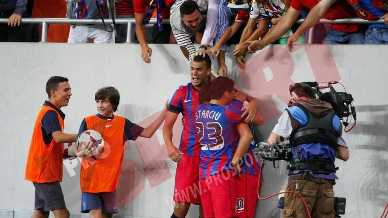 Steaua, la victoria cu numărul 100 în cupele europene! "Oaspeții s-au apărat disperat" Cum elogiază UEFA prestația românilor