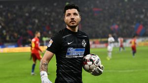 Cristi Bălgrădean, blocat de FRF la FCSB. Când va putea ajunge portarul la CFR Cluj