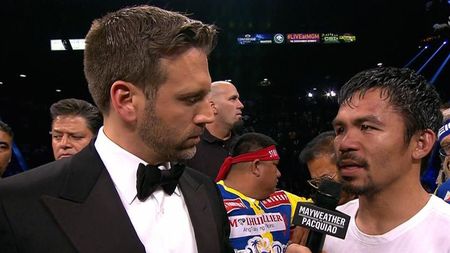 Manny Pacquiao, intrigat la finalul meciului: "Am crezut că am câștigat"