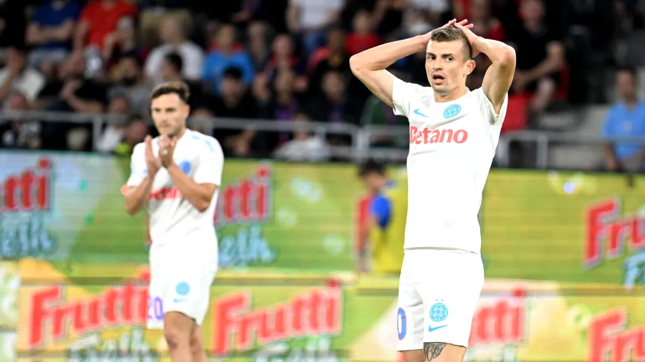Florin Tănase a ieșit cu bărbăție la interviu, după faultul care a îngropat-o pe FCSB cu Shkendija: „De amenzi îmi arde mie?”