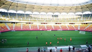 INCREDIBIL** Gazonul de pe Arena Națională va fi schimbat pentru a treia oară într-un an: "Cu Andorra vom juca pe un nou covor de iarbă"