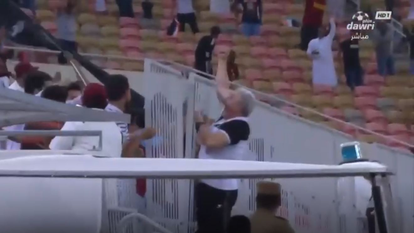 FOTO | Echipa lui Șumudică a câștigat în minutul 90+6, iar antrenorul român nu și-a putut stăpâni bucuria. Reacția lui "Șumi" :)