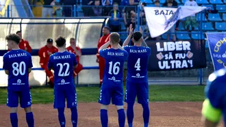 Minaur Baia Mare ajunge la două victorii la rând în play-off-ul Ligii 3, dar promovarea e tot departe. Alexandru Pelici: ”Mai sunt 12 puncte în joc, vom lupta!”