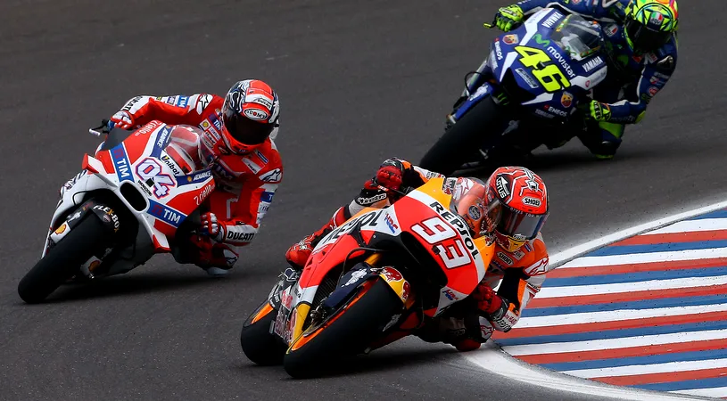 Marc Marquez, în pole position la cursa MotoGP din Texas. Prima linie completată de 