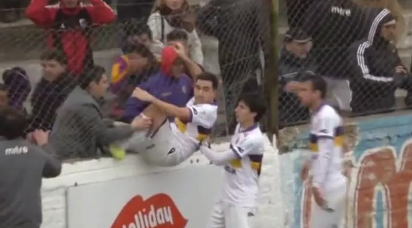 VIDEO | Scene violente la un meci din Argentina. Fotbaliștii s-au bătut cot la cot cu fanii