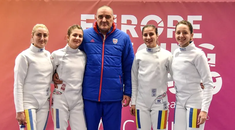 Steaua, medalie de bronz la Cupa Europei la spadă feminin. Ana Maria Popescu a tras echipa după ea
