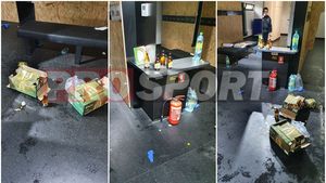 După Steaua, potopul? Cum arăta vestiarul echipei lui Daniel Oprița, după meciul cu Mostiștea Ulmu | FOTO EXCLUSIV