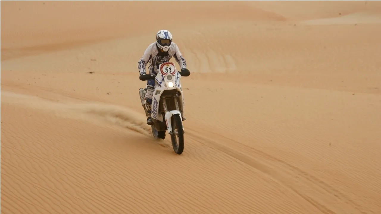 Mani Gyenes pe podium la  Abu Dhabi Desert Challenge