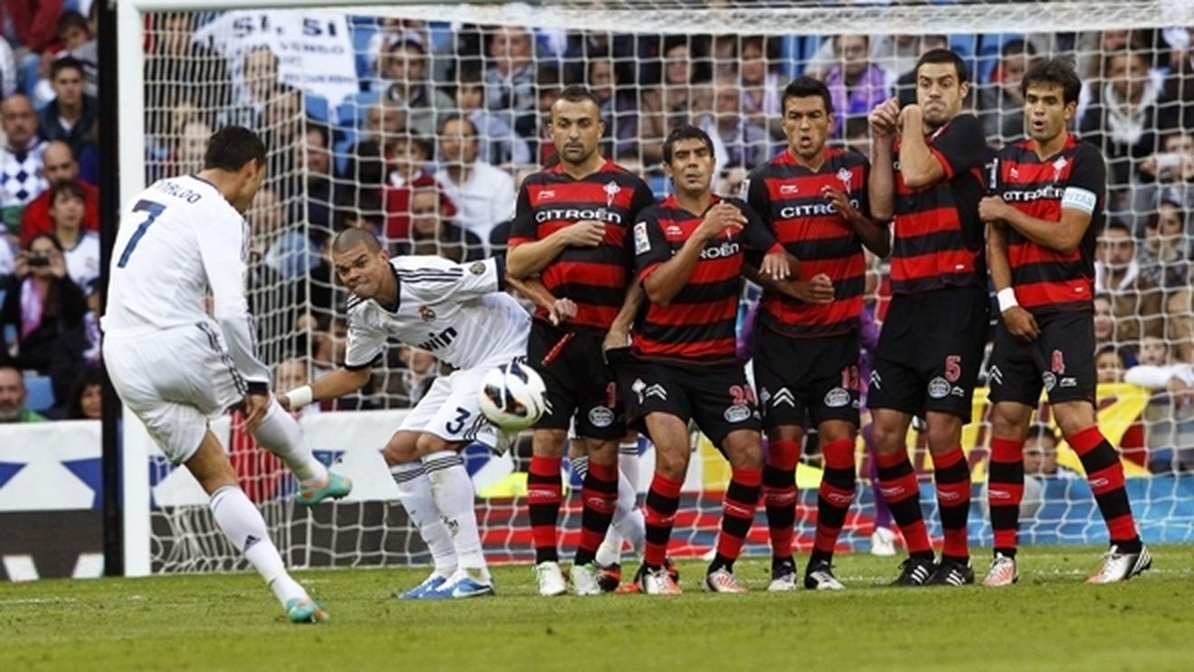 Real a câștigat cu 2-0 cu Celta, Ronaldo a detronat 'diavolii' din Milano:** record incredibil stabilit de "galactici"
