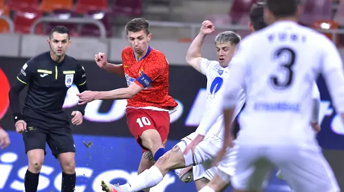 FCSB – Gaz Metan Mediaș 1-0 | Video Online în etapa a 26-a din Liga 1 | Florin Tănase, gol de 3 puncte pentru gruparea lui Toni Petrea