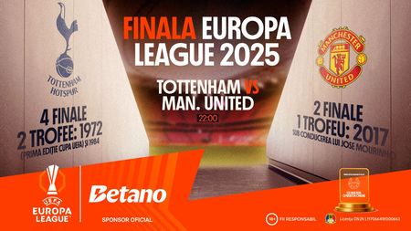 ADVERTORIAL. Finala Europa League se joacă pe Betano cu o Misiune specială