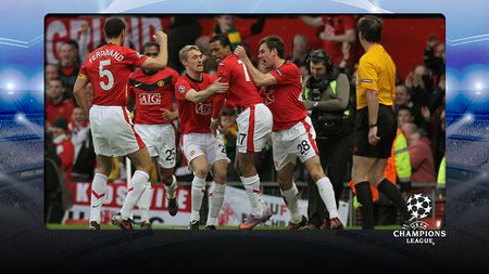 Champions League LIVE VIDEO** Bordeaux - Lyon 1-0, ManU - Bayern 3-1! Dublă Nani