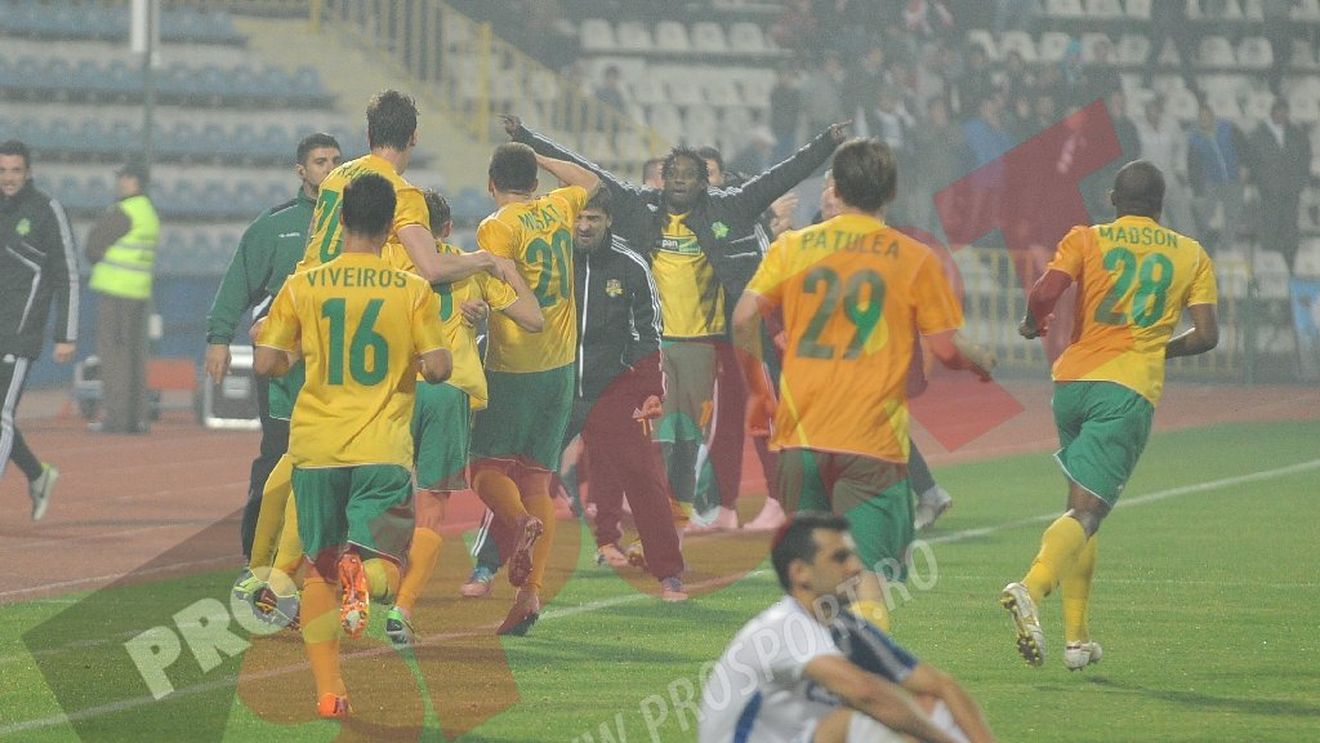 Prima victorie în deplasare pentru moldoveni: Antal, omul meciului! Pandurii - Vaslui 1-2! 