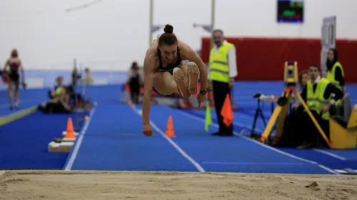Elena Panțuroiu, cel mai bun rezultat la Naționalele indoor de atletism: 14,22 metri la triplusalt