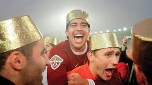 Rubin Kazan,  noua campioană a Rusiei