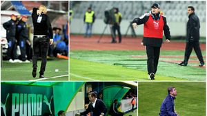 "Proiect", cuvântul care în Liga 1 înseamnă demitere sigură. 44 de antrenori au început proiecte "tentante"