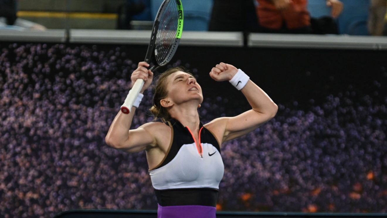 Câți bani a câștigat Simona Halep pentru calificarea în turul 3 la Australian Open. Recompensă pe măsura revenirii formidabile