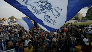 Fair-play în Oltenia! **"Inimile noastre sunt alb-albastre"