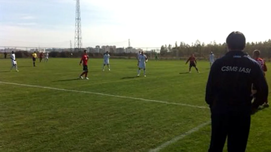 Testul cu FC Slovacko nu s-a mai disputat.** Cehii au venit mai devreme la stadion și pe urmă n-au mai vrut să joace