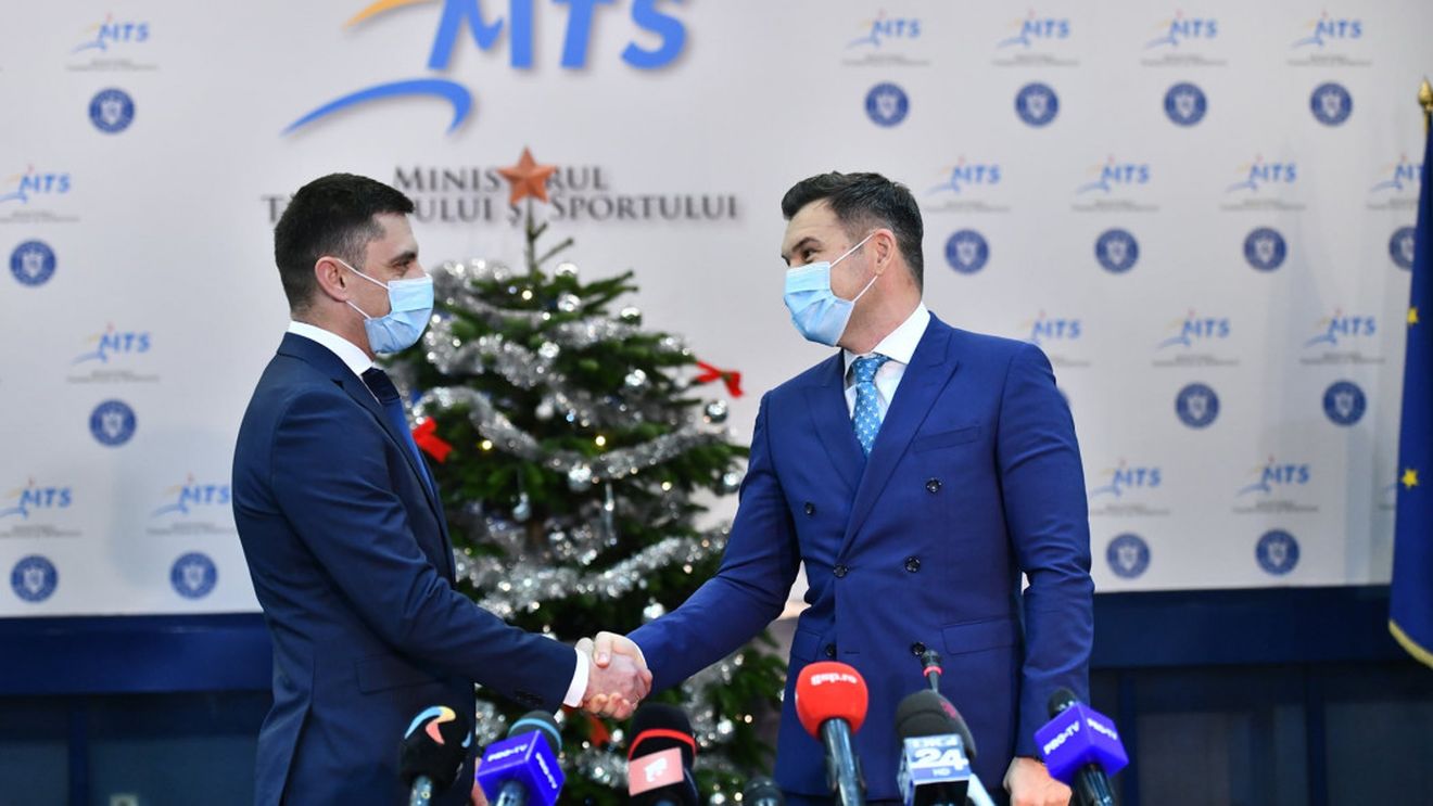 Ionuț Stroe, moment superb la predarea mandatului de ministru al Tineretului și Sportului. „O perioadă dificilă și intensă!”