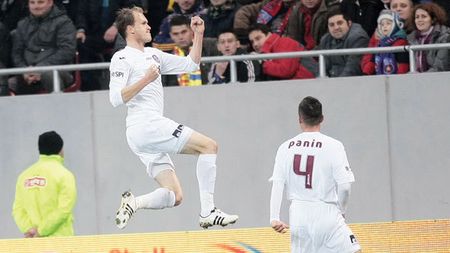 Campioana e șvaițer în apărare:** CFR Cluj - Viktoria Plzen 1-3